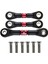 3 Adet Direksiyon Bağlantı Çubuğu Servo Çubuk Tt-02 TT-02T TT02 TT02T 1/10 Rc Araba Yükseltme Parçaları Aksesuarları, Kırmızı (Yurt Dışından) 2