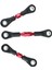 3 Adet Metal Direksiyon Çubuğu Bağlantı Çubuğu Rot Tt-01 TT01 1/10 Rc Araba Yükseltme Parçaları Aksesuarları, Kırmızı (Yurt Dışından) 5