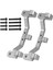 Metal Çekme Çubuğu Tabanı Bağlantı Çubuğu Montaj Braketi Mn D90 D99S MN90 MN99S MN45 FJ40 1/12 Rc Araba Yükseltme Parçaları, 1 (Yurt Dışından) 3