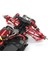 Metal Direksiyon Düzeneği Hbx 16889 16889A 16890 16890A SG1601 SG1602 1/16 Rc Araba Yükseltmeler Parça Kiti, Kırmızı (Yurt Dışından) 2