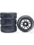 111MM 1/8 Ölçekli Rc Off Road Lastikleri Tekerlek 17MM Hex Arrma Redcat Takımı Hobao Için (Yurt Dışından) 1