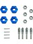 -P06 5mm 12MM Metal Birleştirici Tekerlek Hub Hex Adaptörü Ldrc -P06 P06 Unimog 1/12 Rc Kamyon Araba Yükseltme Parçaları (Yurt Dışından) 2
