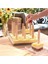 1120104 Madlen Kare Tatlı Tabağı 2lı 1