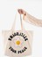 "peace" Canvas Tote Omuz ve Plaj Çantası 3
