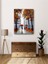 Kırmızı Şemsiyeli Kadın Kanvas Tablo Minimalist, Dekoratif, Soyut, Modern 1