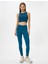 Sporcu Sütyeni U Yaka Arkası Pencere Detaylı Slim Fit 2