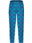 %100 Pamuklu Ekoseli Erkek Tek Alt Cepli Pijama 1