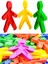 Oyuncak Çöp Adam Puzzle Yapboz Bulmaca 20 Parça Montajlı Yapı Taşları Eğitici Set 4