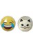Gülen Emoji,kedi Cep Sobası,el Isıtıcı,2 Adet Sıcak Su Torbası Pvc 9cm 2