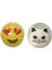 Kalp Emoji,kedi Cep Sobası,el Isıtıcı,2 Adet Sıcak Su Torbası Pvc 9cm 2