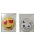 Kalp Emoji,kedi Cep Sobası,el Isıtıcı,2 Adet Sıcak Su Torbası Pvc 9cm 5