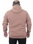 Mocgrande Fermuarlı Kapuşonlu Büyük Beden Sweat Adventure 23220 S.kahve 4