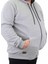 Mocgrande Fermuarlı Kapuşonlu Büyük Beden Sweat Adventure 23220 Grı Melanj 4