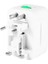 Narita NRT-640 Unıversal Çoklu Priz Çevirici Seyahat Adaptör (125V-250V-6A-13A) 3