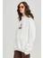 Only Trend Wear Unisex Spirit Örümcek Sırt Baskılı Oversize Sweatshirt 5