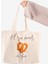 "all You Knead.." Canvas Tote Omuz ve Plaj Çantası 2