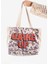 "wake Up" Canvas Tote Omuz ve Plaj Çantası 2