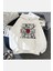 Demon Slayer Hashirama Beyaz Kapşonlu Sweatshirt 1
