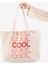 The Lycos "cool" Canvas Tote Omuz ve Plaj Çantası 3