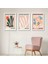 3'lü Ahşap Lamine Çerçeveli Mdf Tablo Papiers Henri Matisse 1