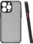 Apple Iphone 15 Pro Kılıf Renkli Kenarlı Buzlu Kamera Korumalı Hux Kapak 1
