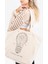 "light Soul" Canvas Tote Omuz ve Plaj Çantası 3
