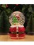 Yılbaşı Kar Küresi Noel Işıklı ve Müzikli Christmas Noel Baba ve Kardan Adam Kurdela 4