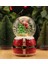 Yılbaşı Kar Küresi Noel Işıklı ve Müzikli Christmas Noel Baba ve Kardan Adam Kurdela 5