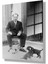 Cam Tablo Atatürk ve Yavru Köpekler 3