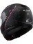 Strobe 2 Lux Mat Siyah-Pembe Kask 5