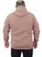 Fermuarlı Kapuşonlu Büyük Beden Sweat Adventure 23220 S.kahve 4