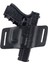 Airsoft Tabanca Kılıfı Universal Tüm Tabancalar Için Dış Taşıma Deri Speed Kelebek Siyah Sol El 2