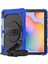 Samsung Galaxy Tab S6 Lite Kılıf Yatay ve Dikey Standlı Askılı Zırh Özellikli Pars Defender Kılıf (Model SM-P610,T615,T617) 1