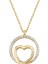 Altın Taşlı Aşk Döngüsü Kolye 1