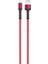 Keten Örgülü Micro USB Şarj Kablosu (Hızlı Şarj Destekli)-1 mt 1