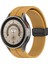 Samsung Galaxy Watch 4 5 Pro 6 7 Fe 40 42 43 44 45 46 47 Mm Uyumlu Kordon Magnet Toka Silikon Kayış 5