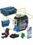 Professional Gll 3/80 Cg Çizgi Lazeri, Yeşil Lazer, Bluetoothlu, 12V, Çalışma Alanı: 120 M, L/boxx Içinde 1