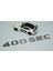 400 Sec Bagaj Krom Abs 3m 3D Yazı Logo Benz Ile Uyumlu 3