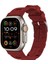 Apple Watch Ultra 49MM Kordon Pratik Ayarlanabilen Standart Delikli Spor Görünüm Metal Toka Pürüzsüz 1