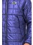 Synthetic Midi Parka Jacket Navy Ince Uzun Parka Ceket Mont Lacivert 3