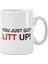 Suits You Just Got Litt Up Baskılı Kupa Bardak 1