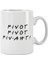 Friends Ross Pivot Funny Baskılı Kupa Bardak 1