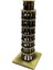 Vintage Metal Italya Pisa Kulesi Biblo Antik Bronz 20 cm 2