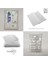 10 Adet Air Purifier 2s Ekstra Nano Gümüş Iyonlu Elekrostatik Toz Tutucu Beyaz Ön Filtre 5