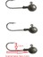 Jig Head No:3/0 Iğne 14GR Zoka (3 Adet) 1