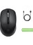 S1000C 2.4ghz Kablosuz Şarj Edilebilir Sessiz Mouse Siyah (Ramwhite Türkiye Garantili) 2