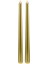 10 Pcs Chrıstmas Candle Metallıc Brıght Gold Candlestıck 10 Adet Altın Şamdan Mumu Yılbaşı Mumları 2