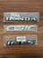 Honda Cıvıc 1.6i Es Bagaj Yazısı Logo 3lü Set 1