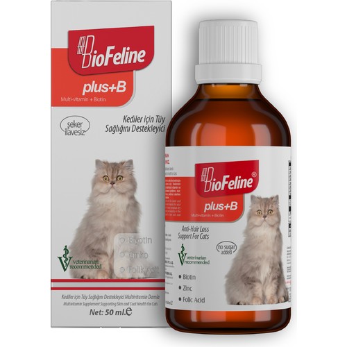 Biofeline Plus+B For Cats 50 Ml. ( Kediler Için Tüy Sağlığı Fiyatı