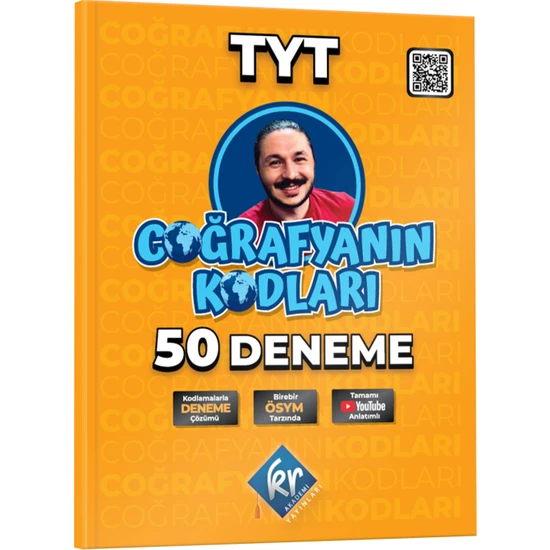 Coğrafyanın Kodları Tyt Coğrafya Çözümlü 50 Deneme Kr Akademi Yayınları